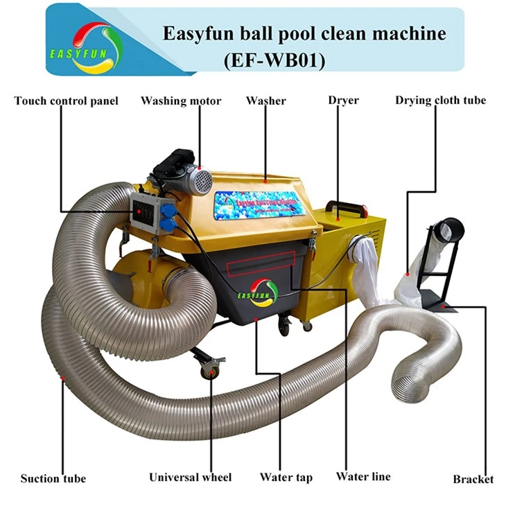 Children Playground Ball Pool Cleaning Machine